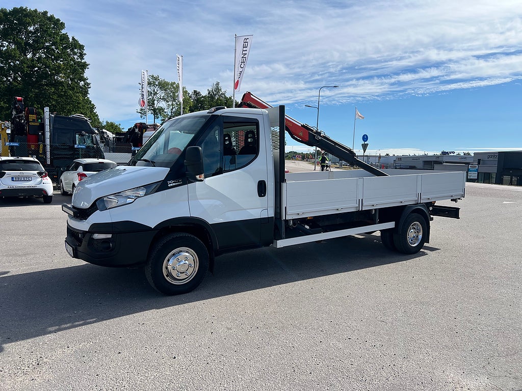 Iveco Daily 70C17 Hi-Matic, Kranbil *4900 mil*Euro 6