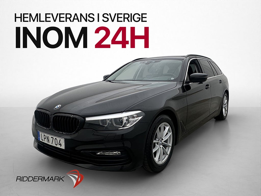 BMW 520d 190hk Touring Kamera HiFi P-sensorer Navigation