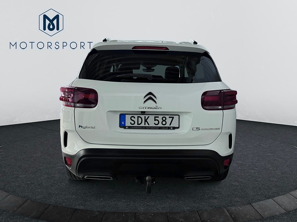 Citroën C5 Aircross 225hk Plug-in Dragkrok Förklimatisering Navi 360° Apple bild 6