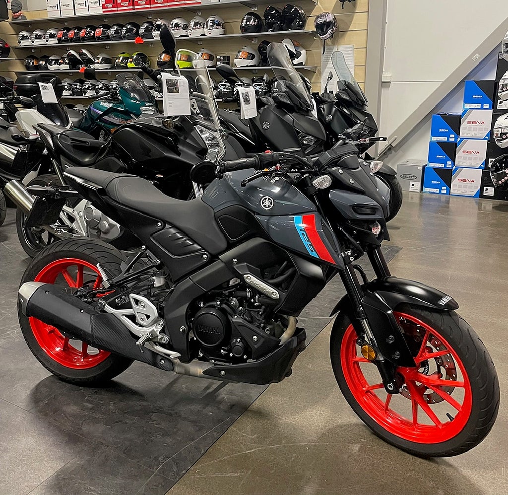 Yamaha MT-125 ABS A1 SÄNKT LÅG MIL mt125 mt- 