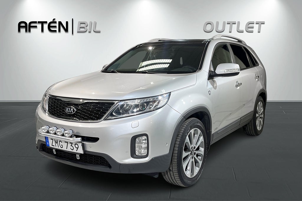 Kia Sorento 2.2 CRDi 4WD 7-Sits 197hk|M-värm|Drag|B-kam|GPS|