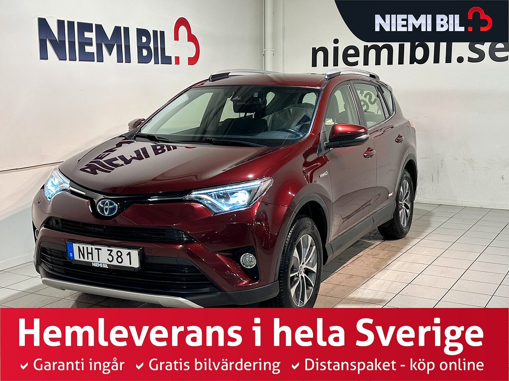 Toyota RAV4 Hybrid 2.5 AWD Drag Kamera Mvärm Elbaklucka SoV