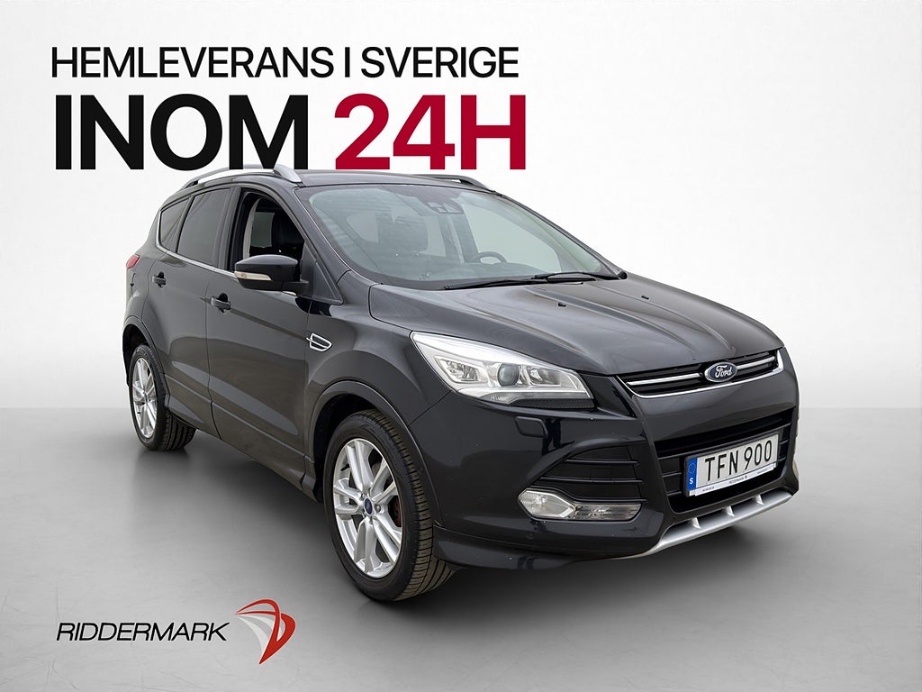 Ford Kuga 1.6 EcoBoost 150hk Titanium Sony Drag Halvskinn