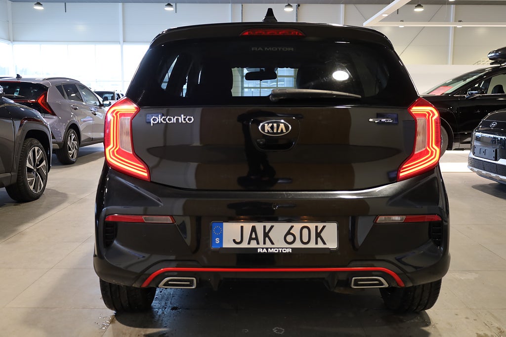 Kia Picanto 1,0 T-GDI GT-Line Navi Kamera Läder CarPlay Keyless