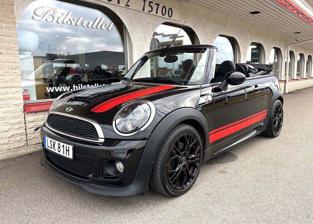 MINI Cooper Cab S Ruby 6-vxl NAVI 17 tum Alu Chili 