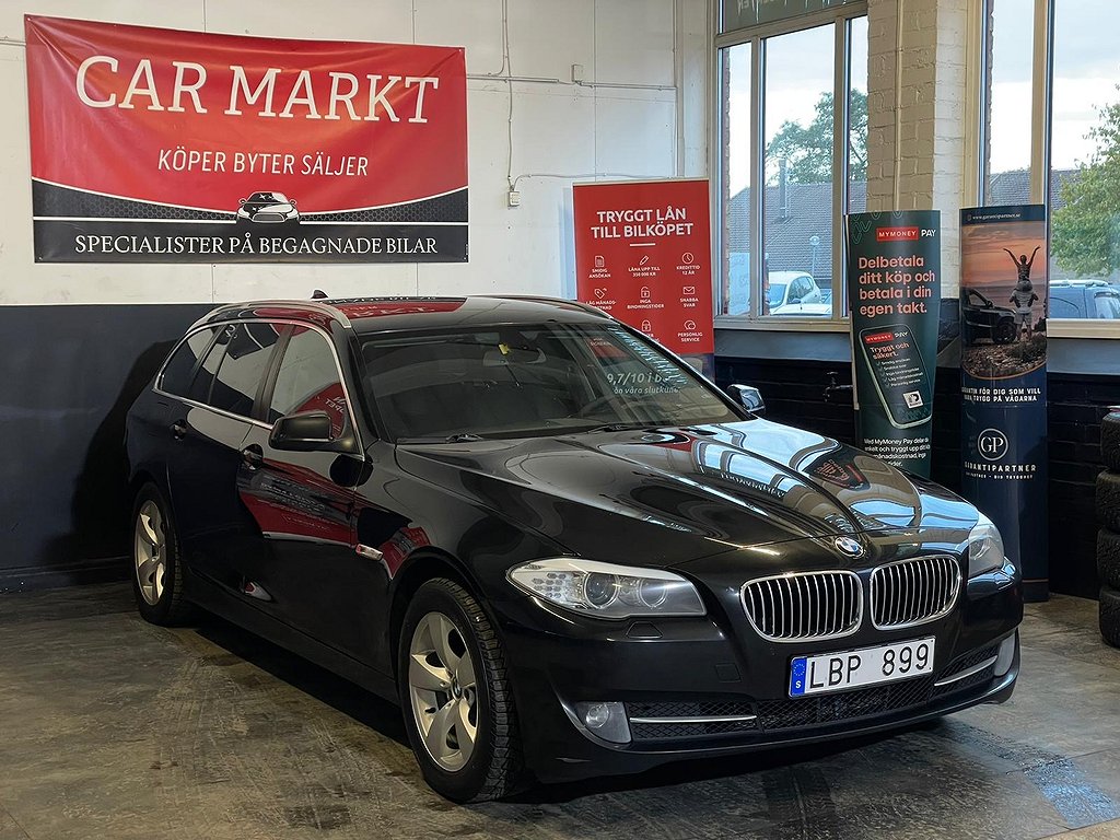 BMW 520 d Touring Automat / Dragkrok / Ny-besiktigad 