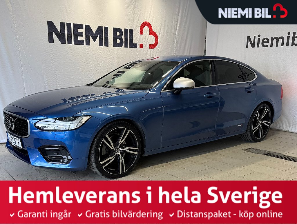 Volvo S90 D5 R-Design/M-värmare/Rattvärme/Kamera/Cockpit/S&V