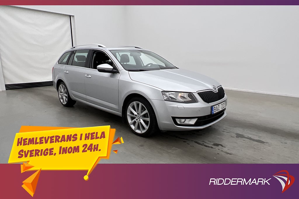 Skoda Octavia 2.0 TDI 150hk 4x4 Värmare P-sensorer Drag