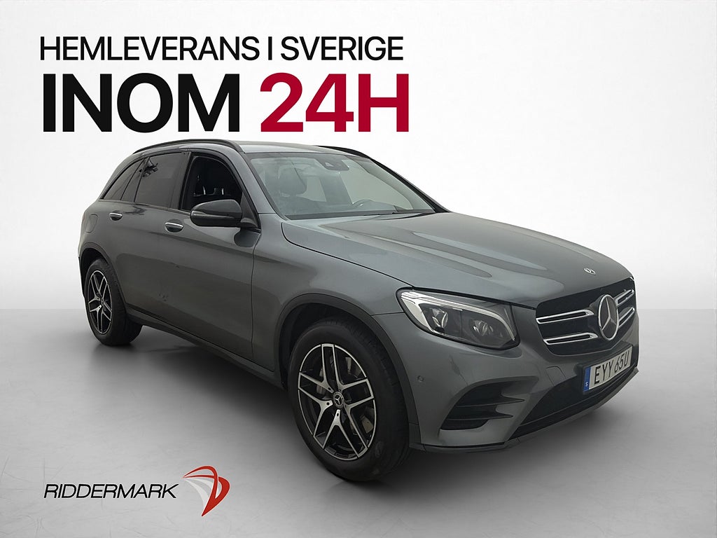 Mercedes-Benz GLC 250d 4Matic Burmester-ljud Svensksåld Drag