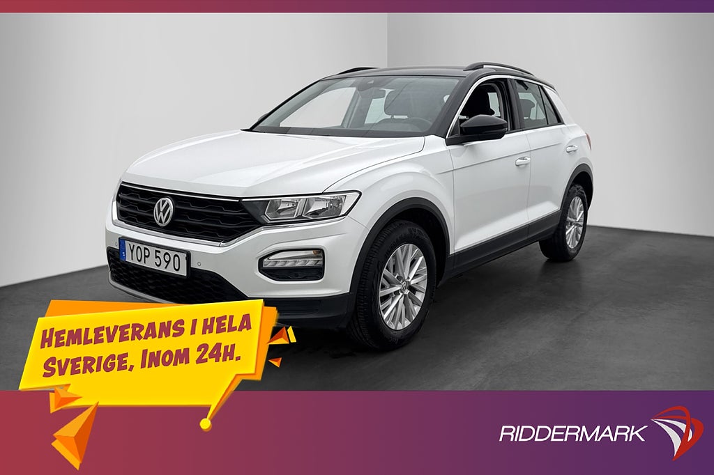 Volkswagen T-Roc 1.0 TSI 116hk CarPlay Sensorer Adaptiv-fart