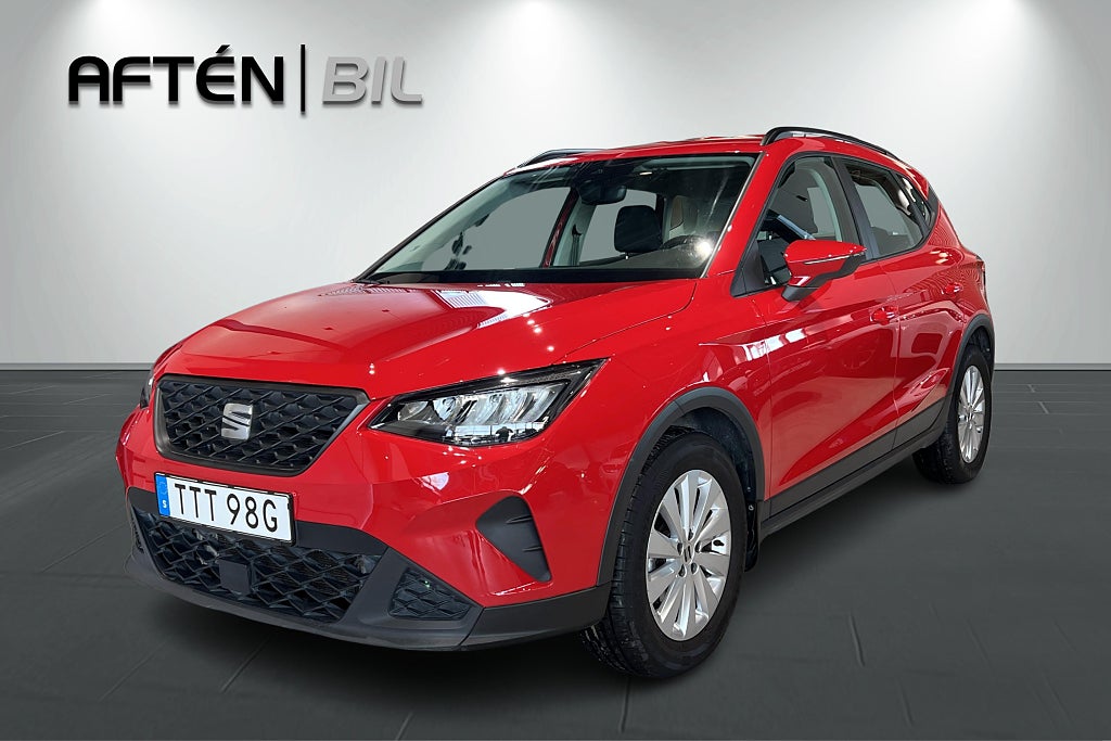 Seat Arona Style 110hk |Carplay, P-sensorer, Farthållare