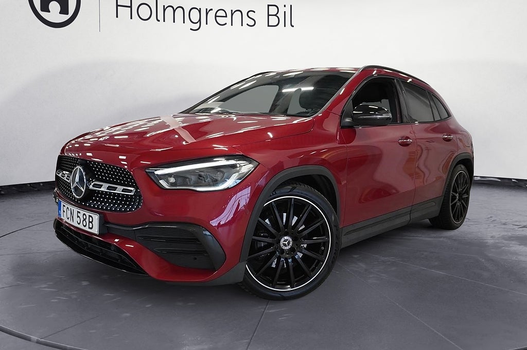 Mercedes-Benz GLA 2,65% ränta Gla 200d 4Matic AMG Night Premium Burmester Drag