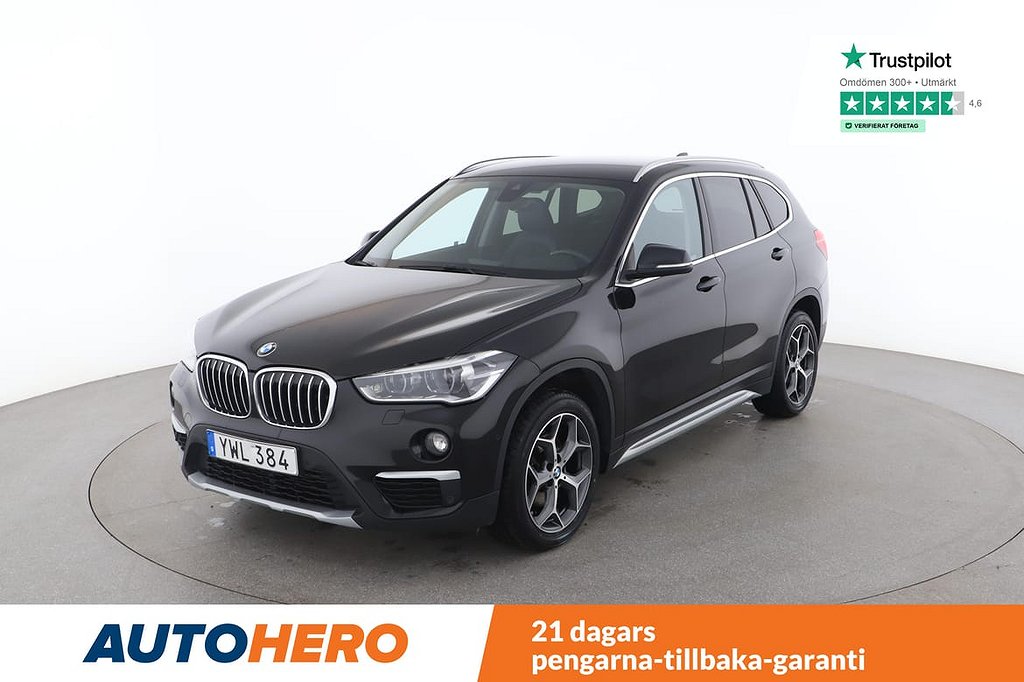 BMW X1 xDrive18d 150 HK, AWD, , Dragkrok, PDC, Heads up-display, Cruise