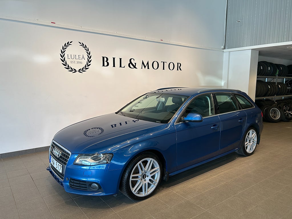 Audi A4 Avant 2.0 TDI Quattro|4.95%|MoK|Skinn|Dubb|SoV|Drag