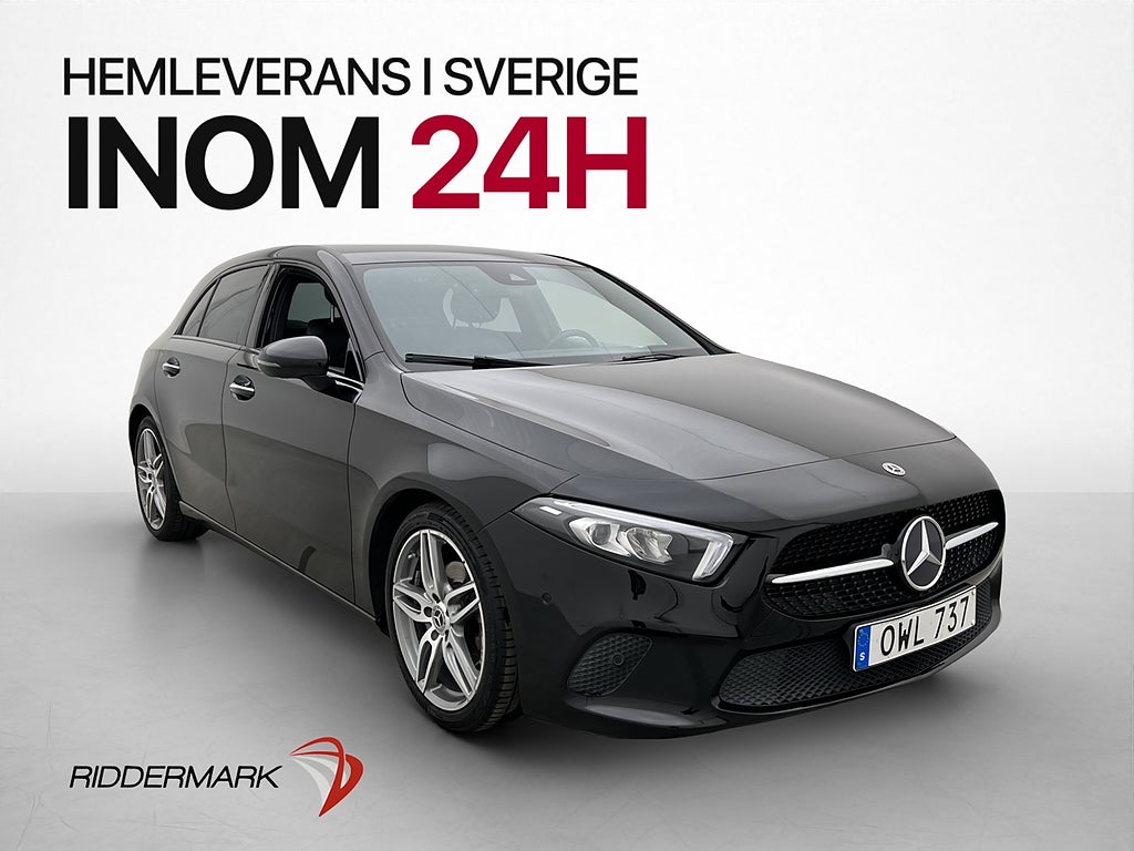 Mercedes-Benz A 180 136hk Wide Kamera Drag Navi Halvskinn