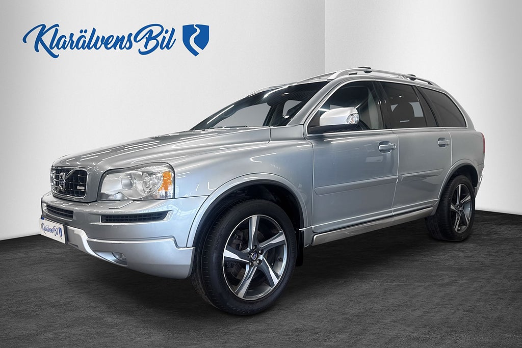 Volvo XC90 7-seater D5 AWD R-Design (200hk) Taklucka Drag M-Värm