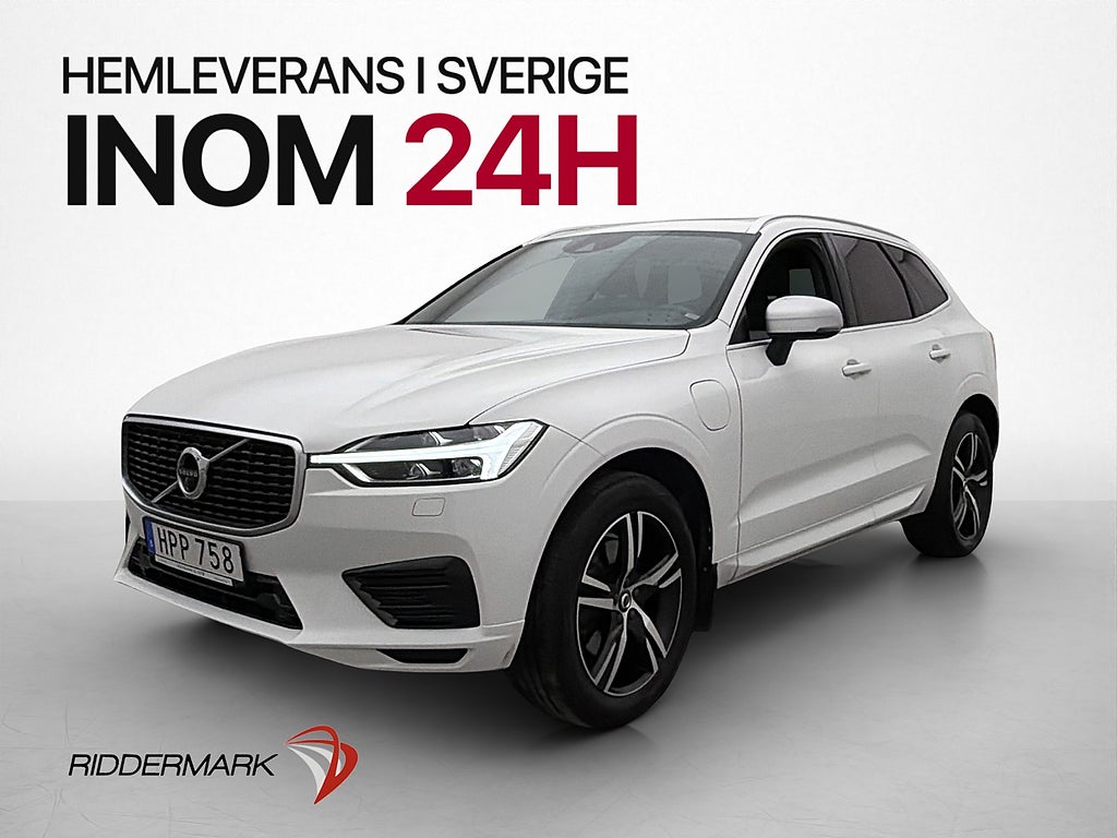 Volvo XC60 T8 TwEn AWD R-Design Pano Luft HUD Värm 360° Drag