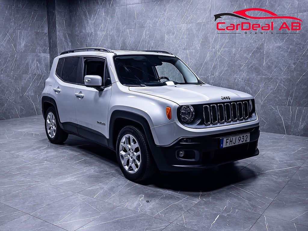 Jeep Renegade 1.4 140hk Nybytt kamrem Rattvärme Billig skatt 998kr/år