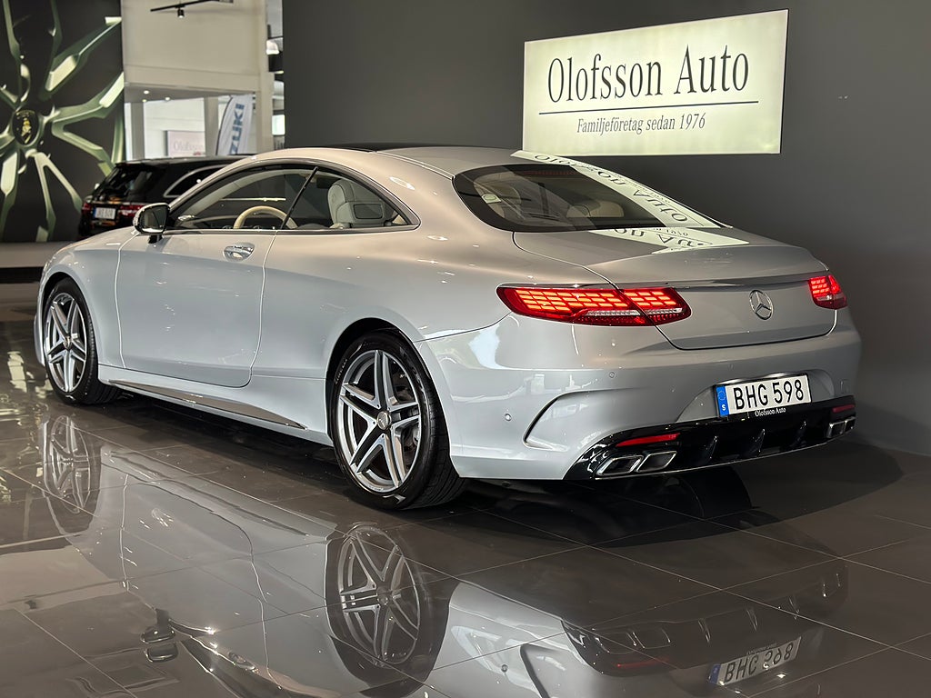 Mercedes-Benz S 63 AMG 4MATIC+ Coupé 612hk Faclift - bild 3