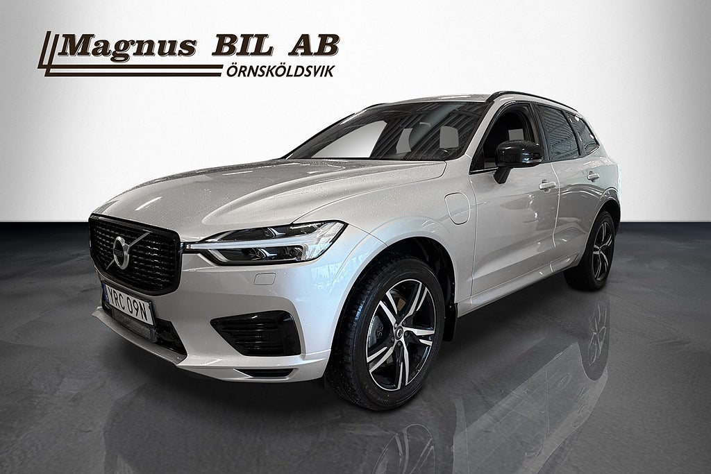 Volvo XC60 Recharge T6 AWD Aut R-Design Drag Kamera Värmare Moms 2021 till salu hos Magnus Bil
