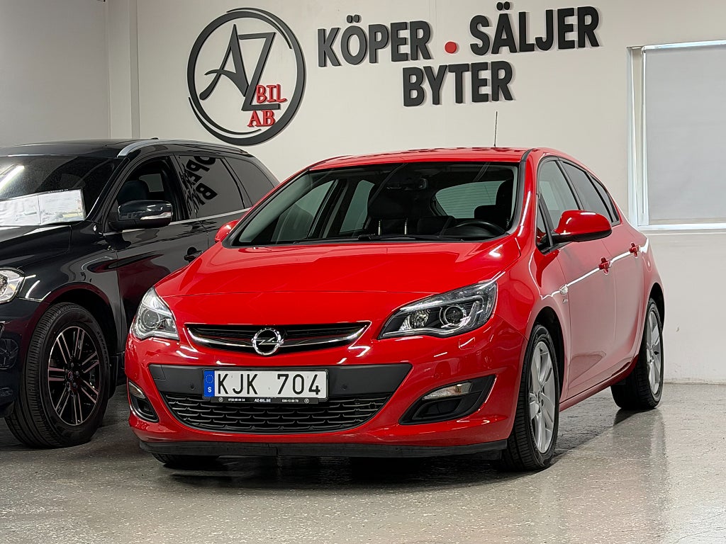 Opel Astra 1.4 Turbo Active 140hk toppskick lågmil