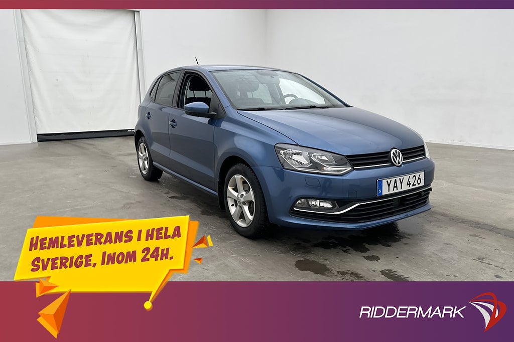 Volkswagen Polo 1.2 TSI Bluetooth M&K-Värmare