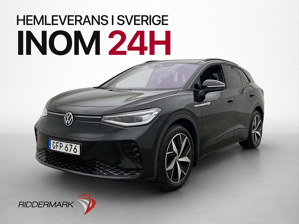 Volkswagen ID.4 GTX 299hk Panorama Dragkrok Kamera CarPlay