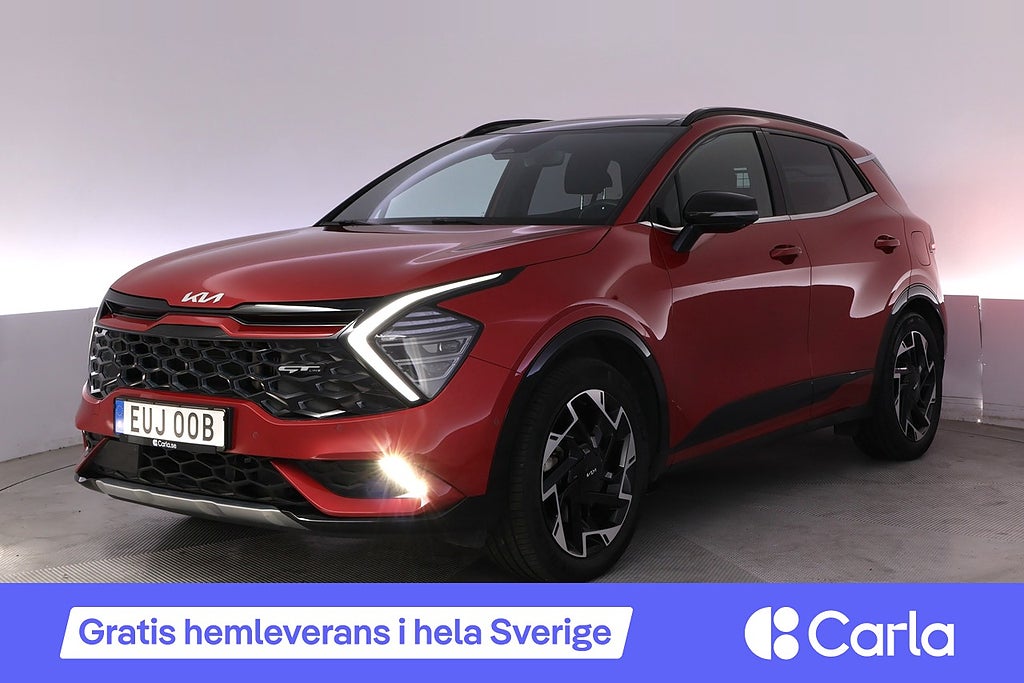 Kia Sportage PHEV GT line Pano Drag H/K 360 Elstol BLIS
