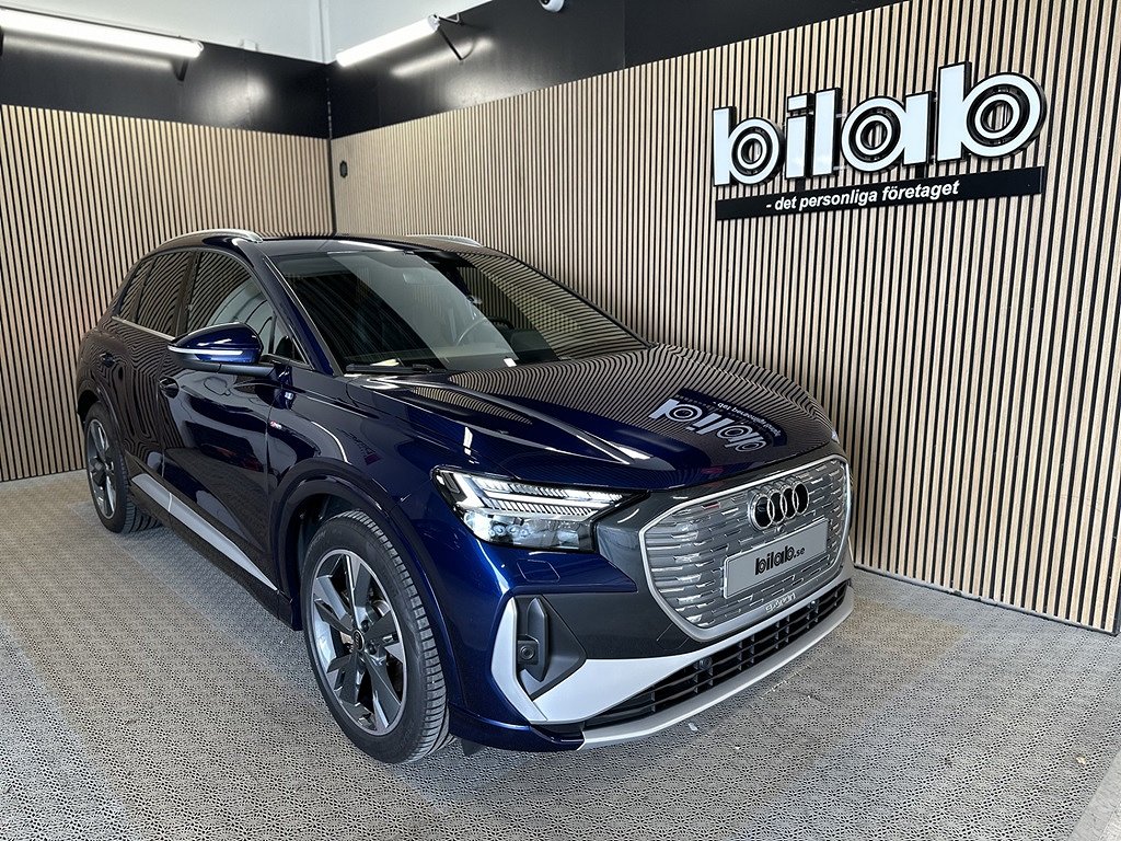 Audi Q4 e-tron 204hk S-line, Matrix, Sonos