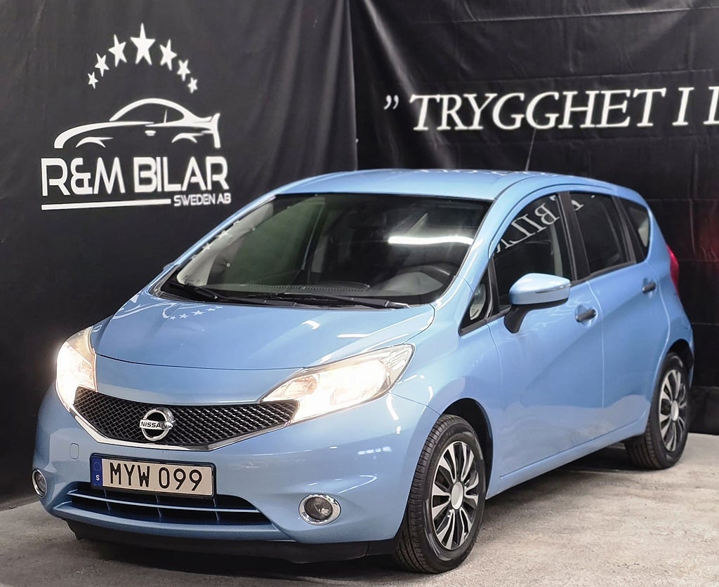 Nissan Note 1-ägare, Snål, Fart-håll, 80HK, Ny Serv/Bes!!!