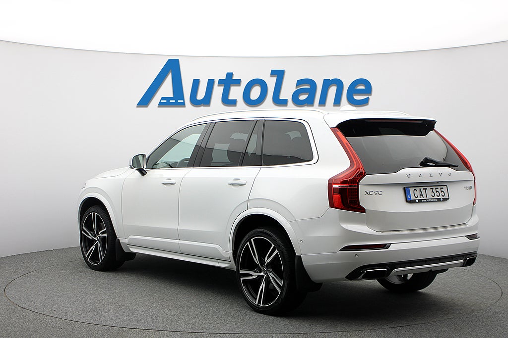 Volvo XC90 T5 AWD R-Design, B&W, Pano, 7-sits, HUD, 22" 250hk