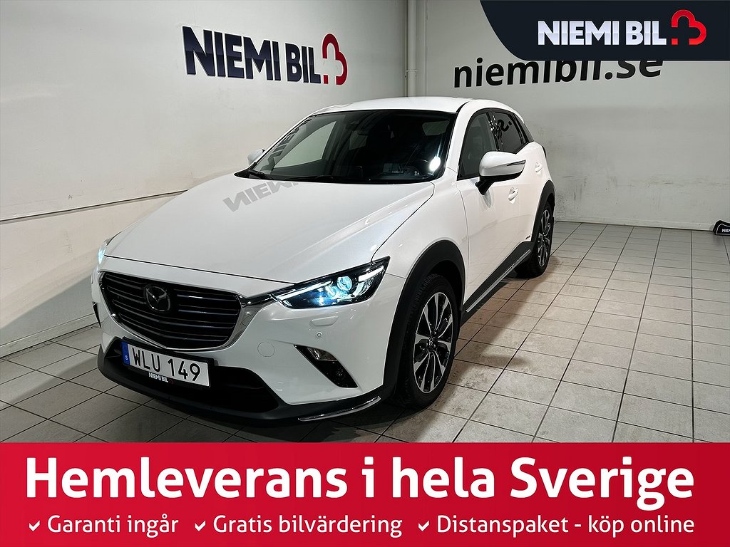 Mazda CX-3 2.0 SKYACTIV AWD BOSE Kamera Drag GPS Skinn SoV