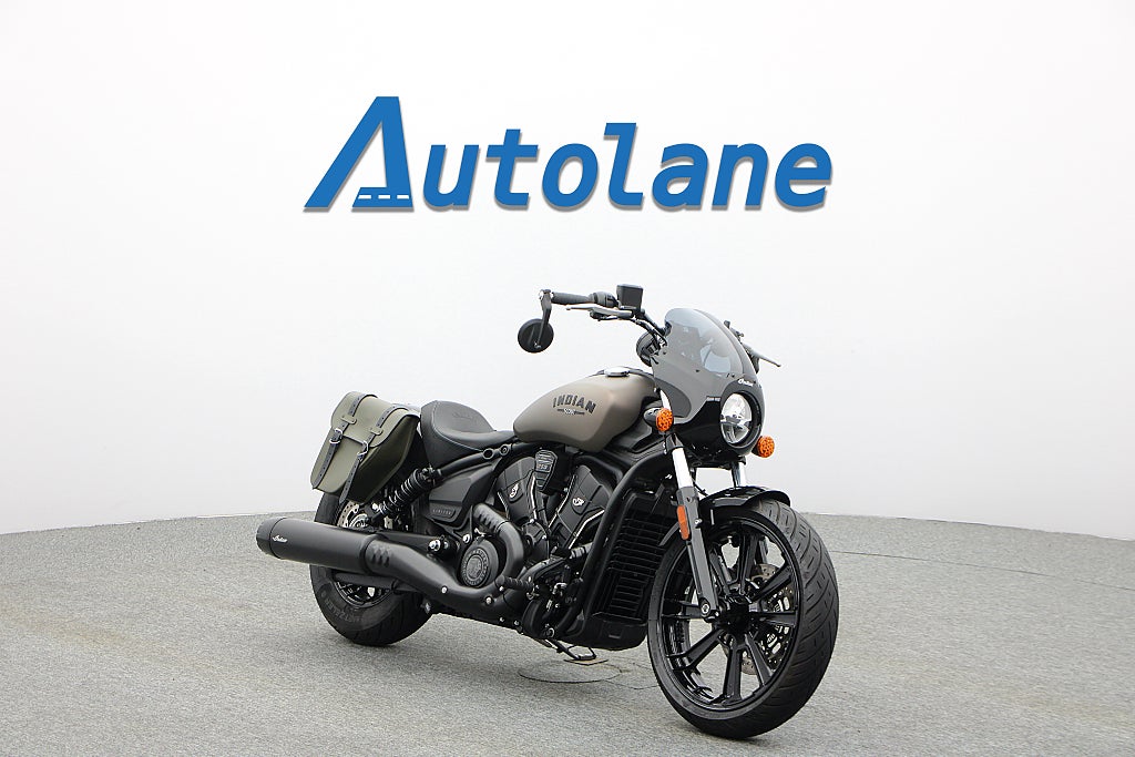 Indian Scout Sport Limited *Sidoväskor Farthållare Nyservad