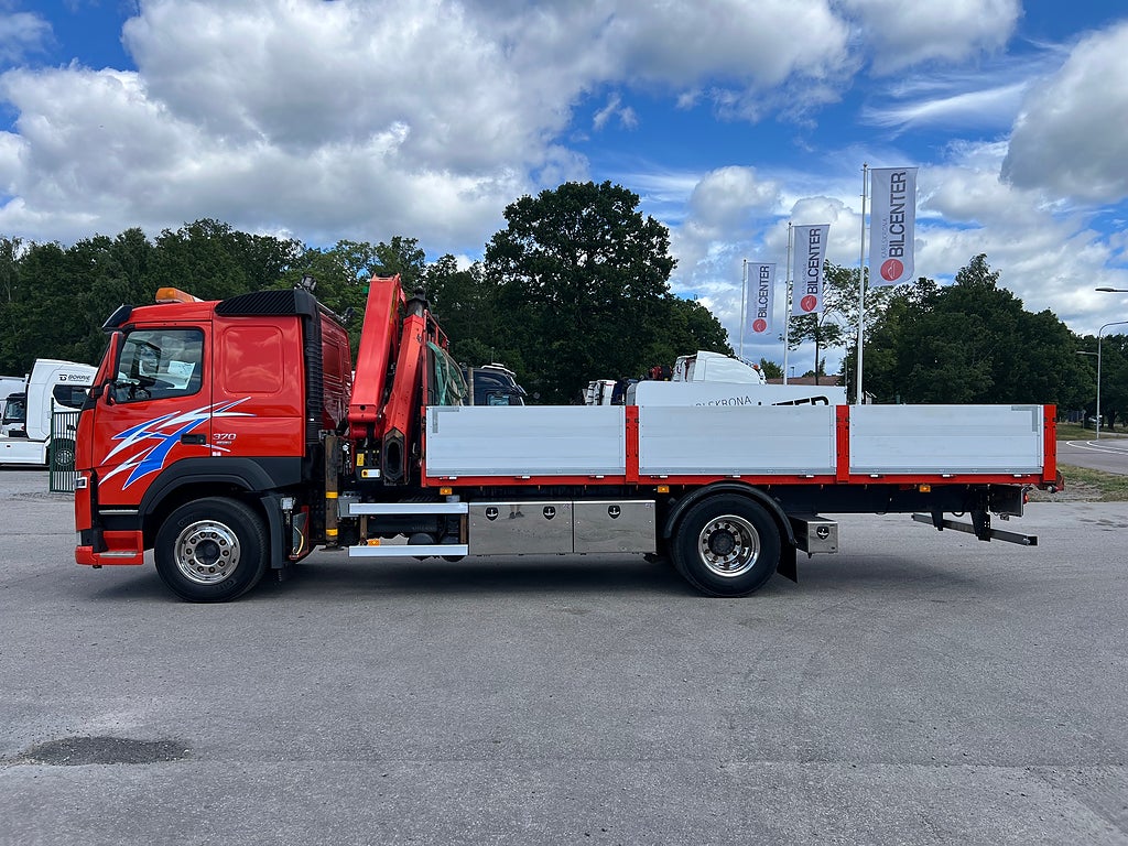 Volvo FM 370 4x2 Kranbil, Palfinger Kran, Euro 6