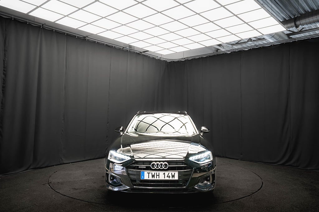 Audi A4 40 TDI QUATTRO COCKPIT PANO B&O DRAG D-VÄRM KAMERA MOMS
