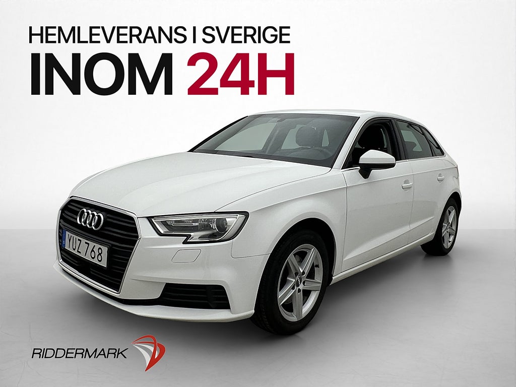 Audi A3 Sportback 30 TFSI 116hk Drag Adaptiv Farthållare