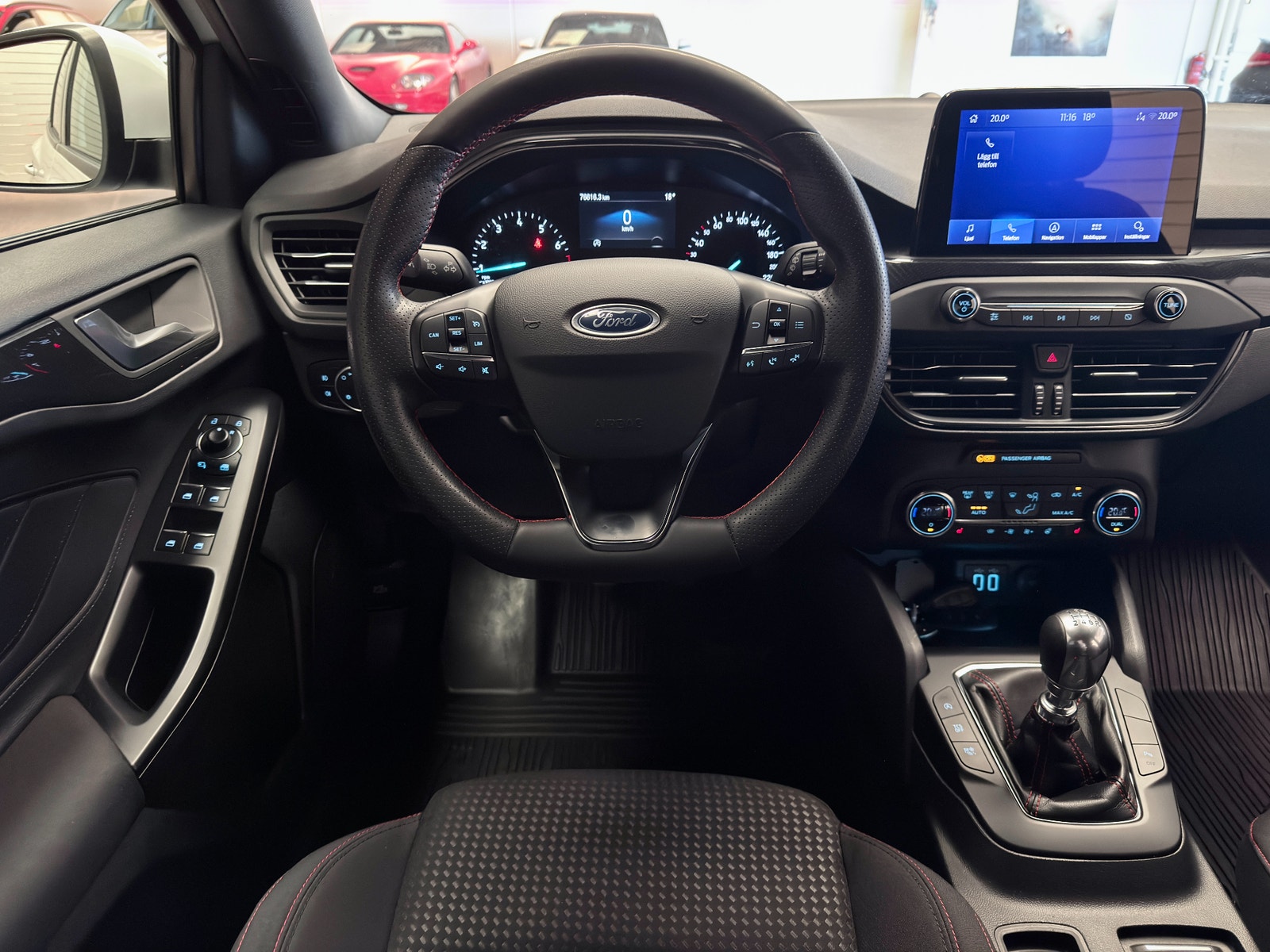 Ford Focus Active Kombi 125hk | ST-Line | Dragkrok | Backkamera 2022 - miniatyr 11