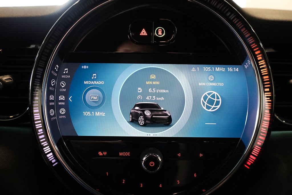 MINI Cooper S 178hk 5-dörrars Aut Leasbar Kamera Connected 2023