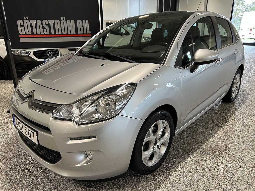 Citroën C3 1.2 PureTech VTi 82hk/Välvårdad,Vhjul