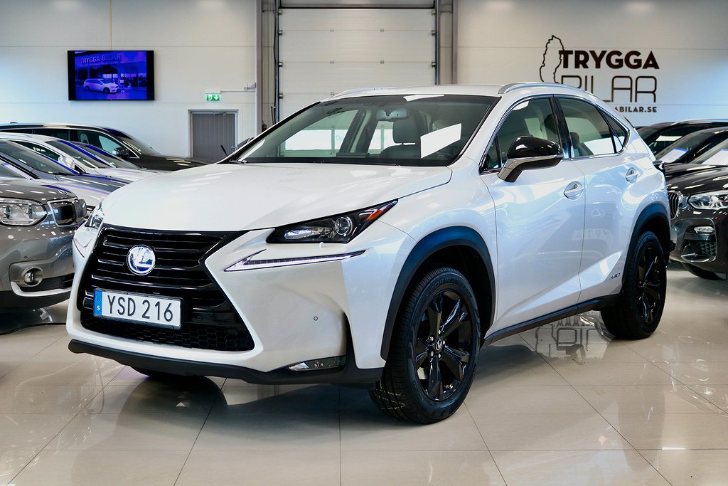 Lexus NX 300h AWD 2.5 E-CVT Drag/GPS/Kamera/SvartOptik/SeUtr