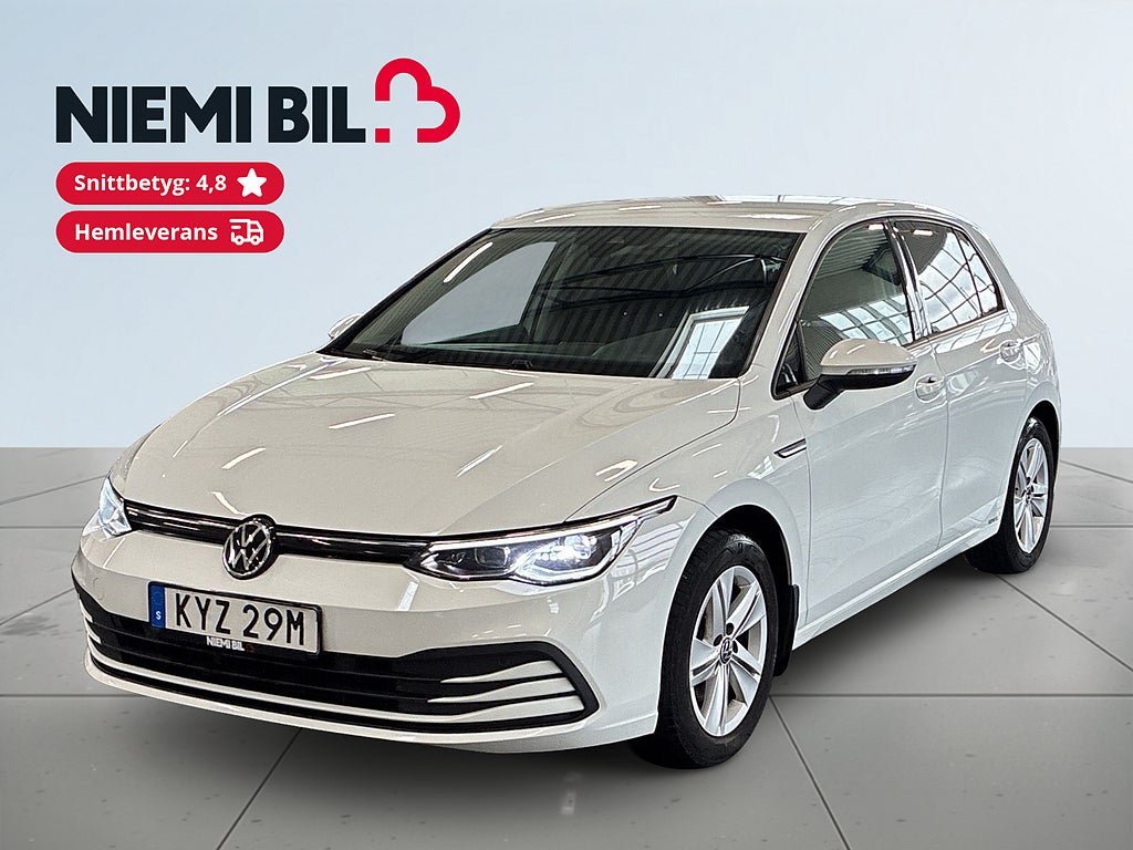 Volkswagen Golf 1.5 eTSI ACT OPF S&V-Hjul/Drag/Pvärm/Carplay/Ambient