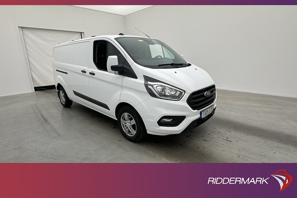 Ford Transit Custom L2 Värmare Dragkrok B-Kamera SYNC-3 Moms