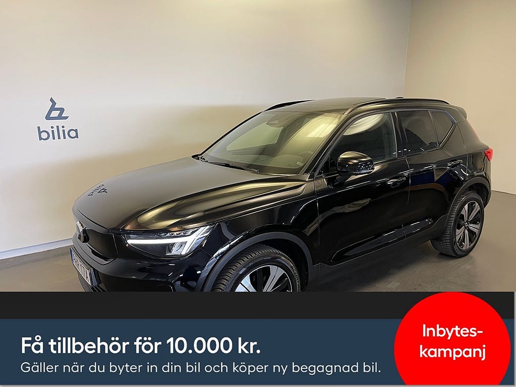 Volvo XC40 Recharge Ultimate/ 10.000kr i tillbehör /