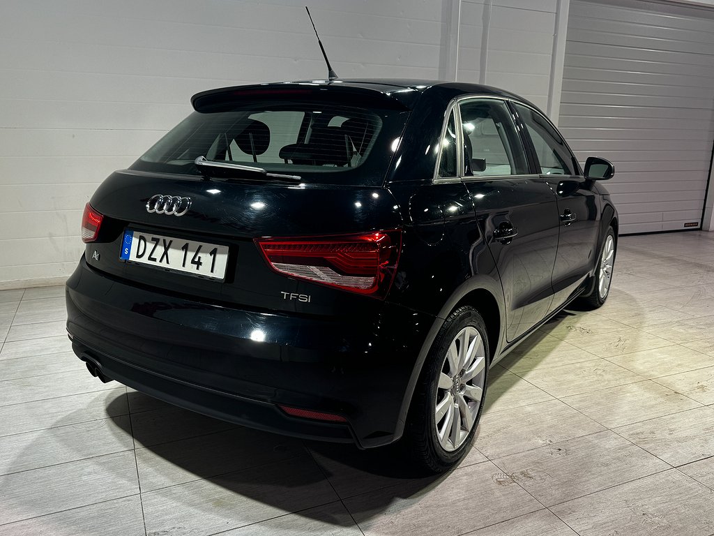 Audi A1 Sportback 1.4 TFSI 125hk | Låga mil 2018