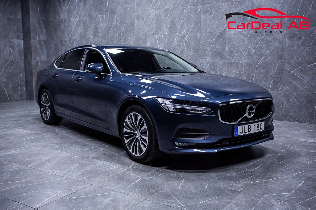Volvo S90 D4 Momentum Värmare 360° kam Navi BLIS CarPlay VOC