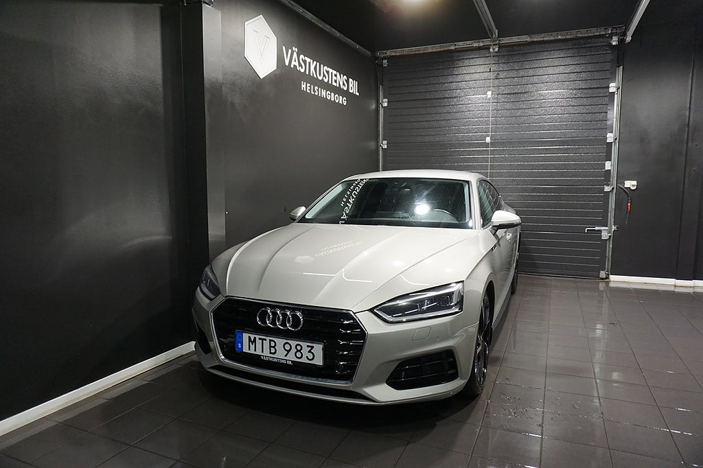 Audi A5 Sportback 2.0 TDI S Tronic, Cock-Pit, Navi 190hk