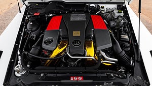 Brabus har fixat till Mercedes-Benz G63 så att den levererar 700 hästkrafter. Foto: Bring a trailer