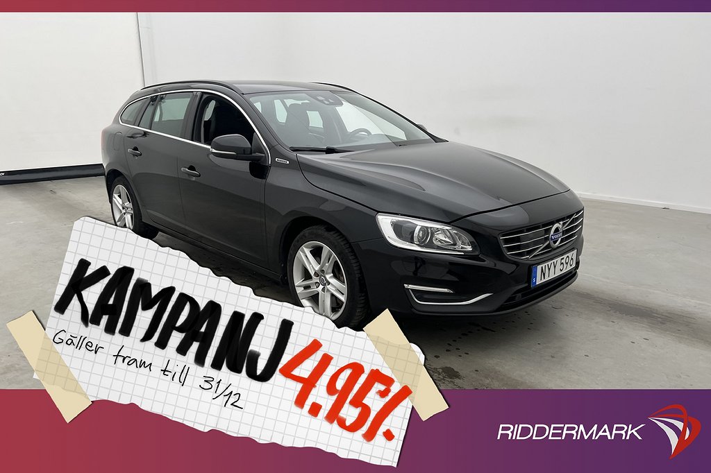 Volvo V60 D5 Plug-in Hybrid AWD Momentum VOC S 4,95% Ränta