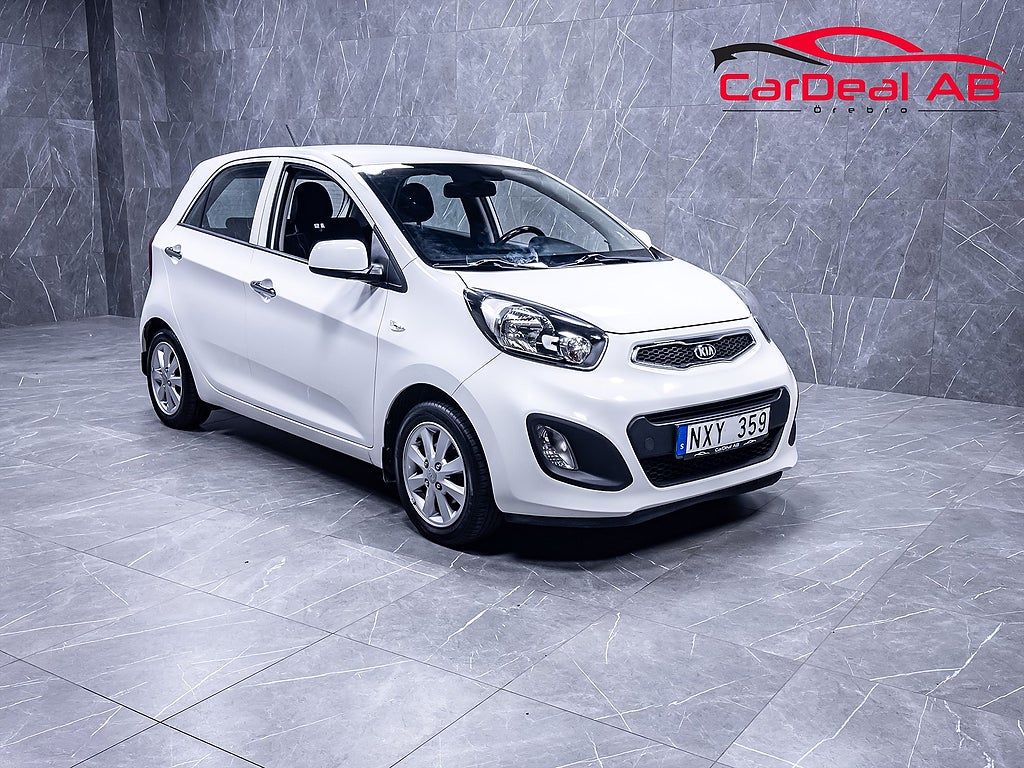 Kia Picanto 5-dörrar 1.0 MPI 68hk Rattvärme Fordonsskatt 360kr/år