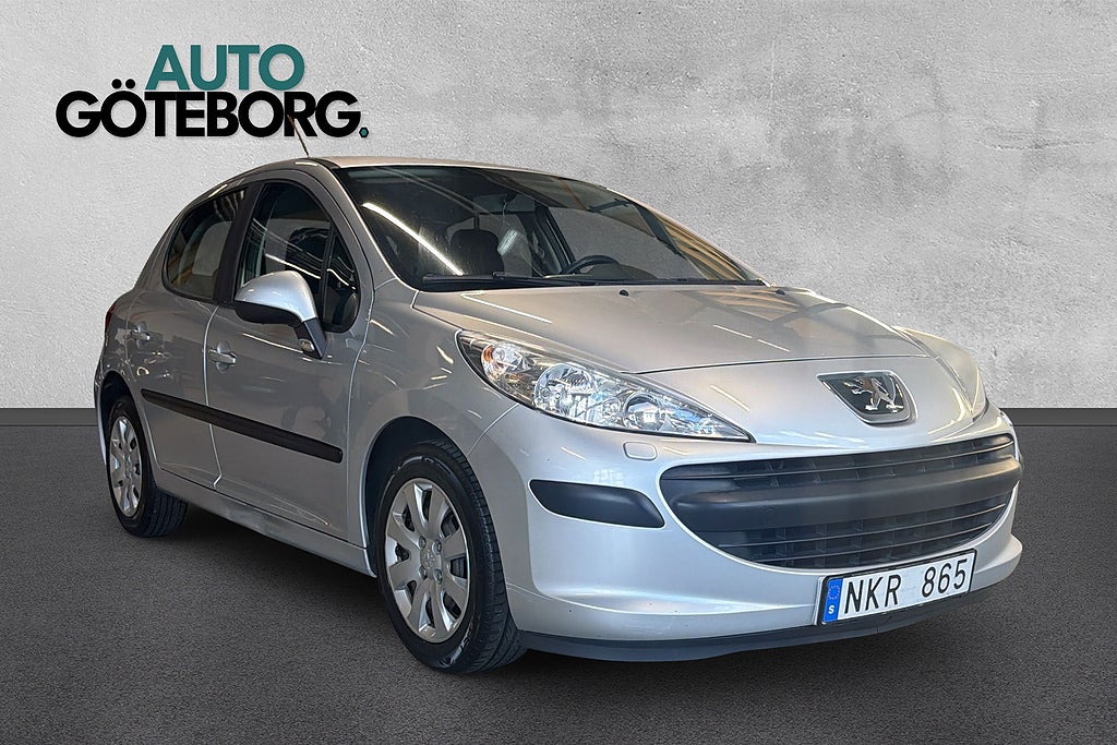 Peugeot 207 5-dörrar 1.4 Levereras Nybesiktigad